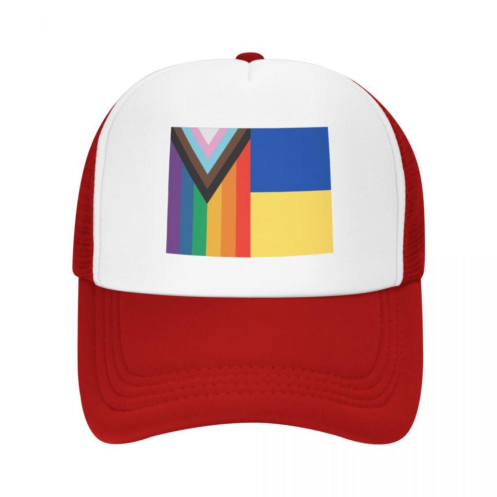 Queer / LGBTQIA Ukrainian Pride Baseball Cap Luxury Brand Visor Unisex Cap Women'S