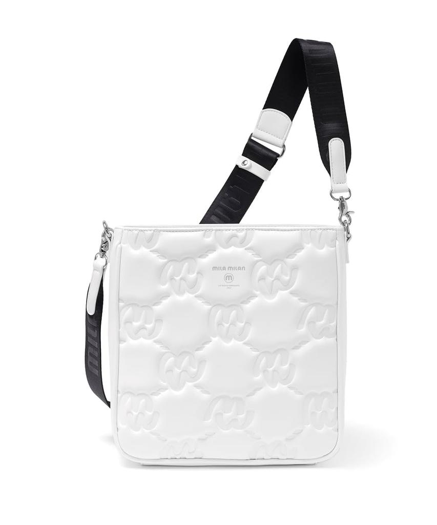 Miramilan Carina Men's Shoulder Bag, White