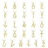 Necklace for Women Bamboo Letters Pendant Accessories Design Sense Temperament Simple Fashion Name Necklace 26 English Letters Necklace