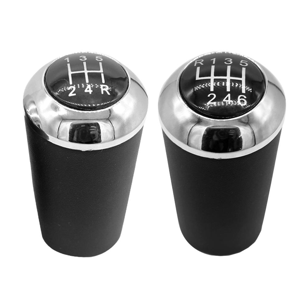 5/6 Speed Gear Shift Knob Leather Shifter Lever Arm Headball For MAZDA 3 BK BL 5 CR CW 6 II GH CX-7 ER MX-5 NC III 23 MT
