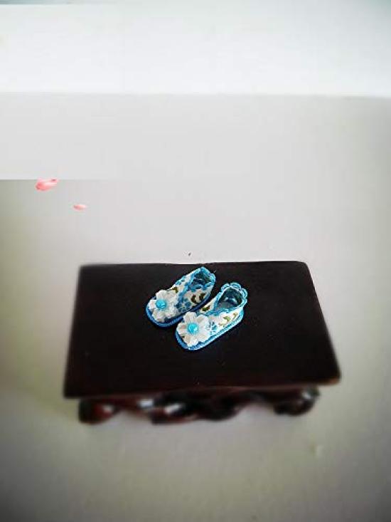 Dolly Para Blythe Outfit Azone Kompatibel Cheongsam Blau mit Perlenstickerei OB24/Licca-chan