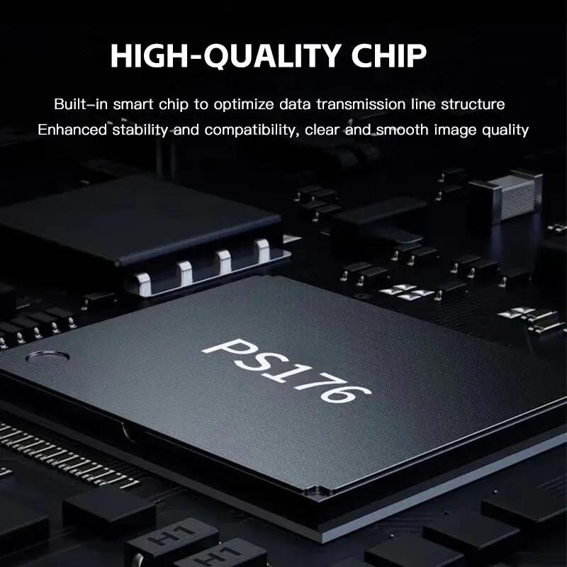 Type C to HDMI 4K Adapter Cable USB C to HDMI Converter HD USB3.1 Male to HDTV Female Converter Cable for MacBook Samsung Xiaomi