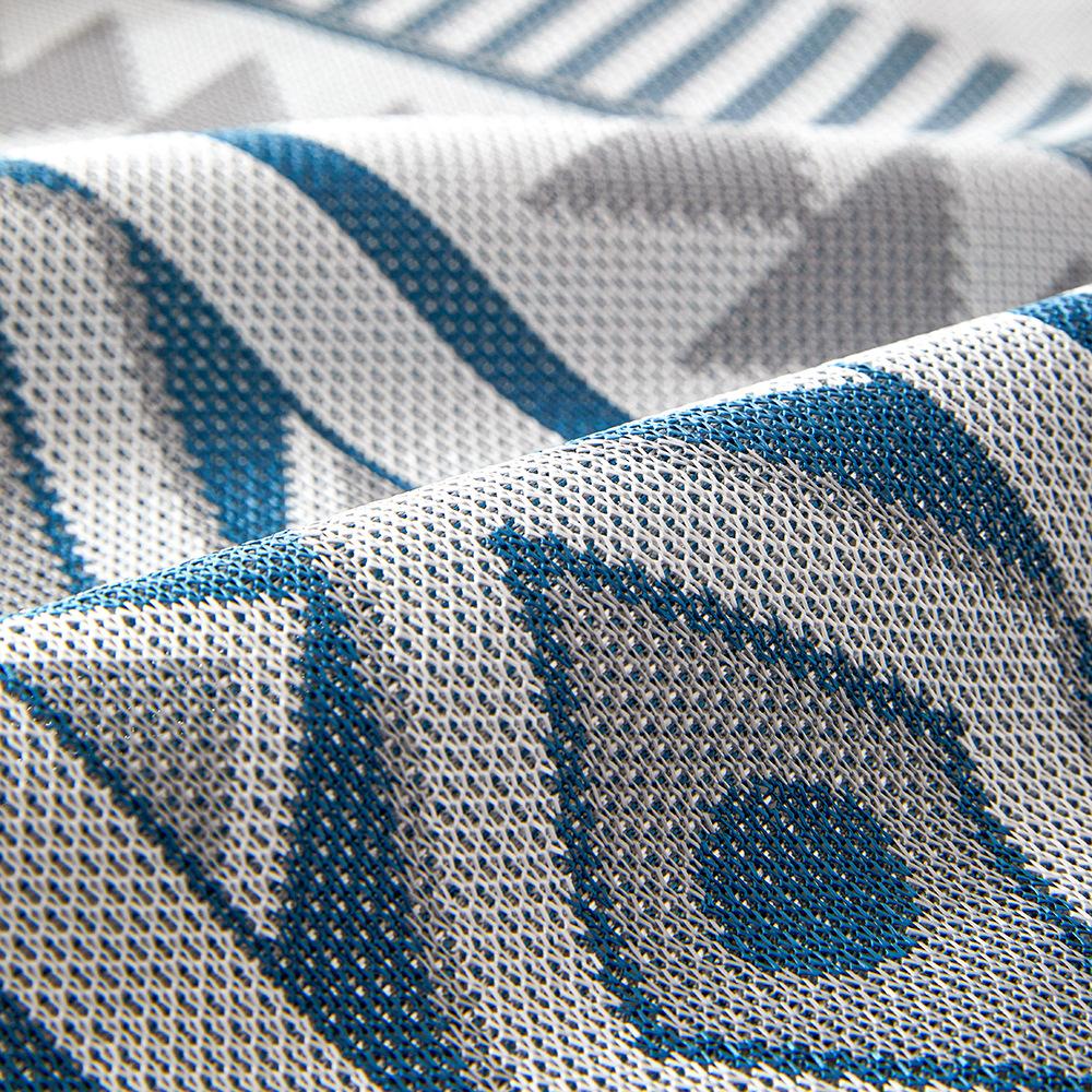 Sommer Kühl Eis Seide Einteilig Schlicht National Mode Sofa Handtuch Vollbezug Handtuch Maschinenwaschbar Kratzschutz Bezug Decke