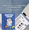 Magnetische Bruchpuzzles für die Beherrschung der Mathematik, Montessori-Aufklärung mit unterhaltsamer Arithmetik-Lehrhilfe, kognitives Lernspielzeug
