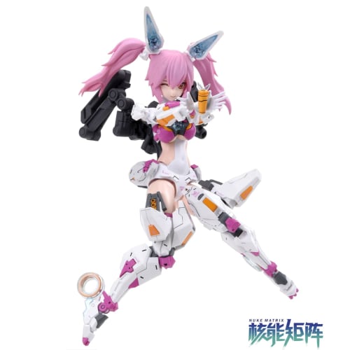 Doyusha NUKE MATRIX CYBER FOREST FANTASY GIRLS 2 REMOTE ATTACK BATTLE BASE INFO TACTICIAN LirlyBell 1/12 Scale Pre-Colored Plastic Model Kit (Standard