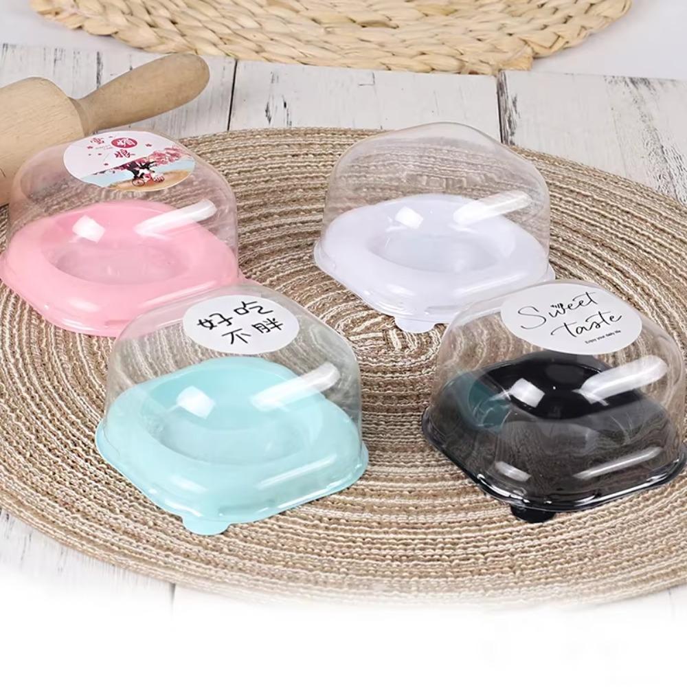 50pcs Dust-proof Moon Cake Packaging Tray Square Baking Packaging Box Moon Cake Boxes  Commercial