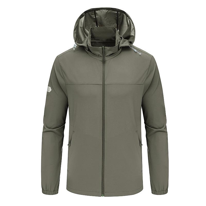 Ice Silk UV Protection Detachable Breathable Summer Clothing for Couples - Quick Dry & Skin-Friendly