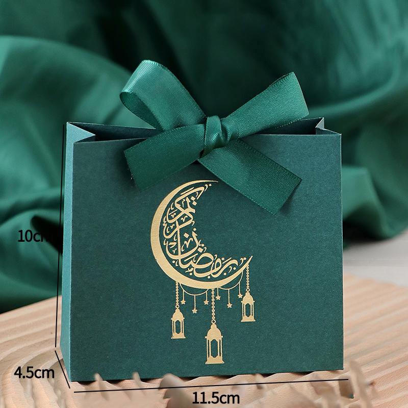 Ramadan Gifts Bags Eid Mubarak Candy Bags Islamic Muslim Gifts Packaging Supplies Ramadan Decorations 2026