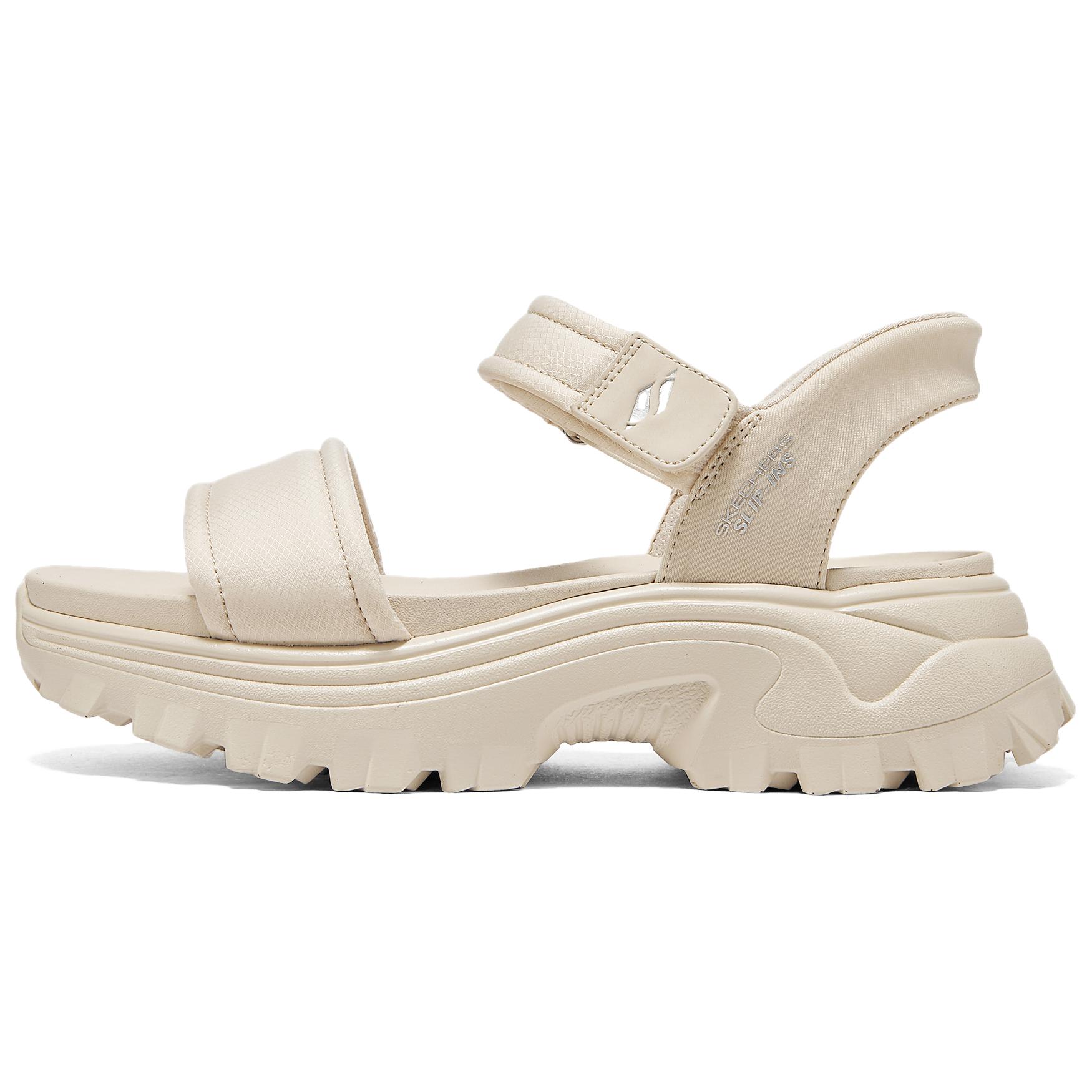 Skechers Casual Comfortable Versatile Beach Sandals Women sandals Beige 119872-NAT 36
