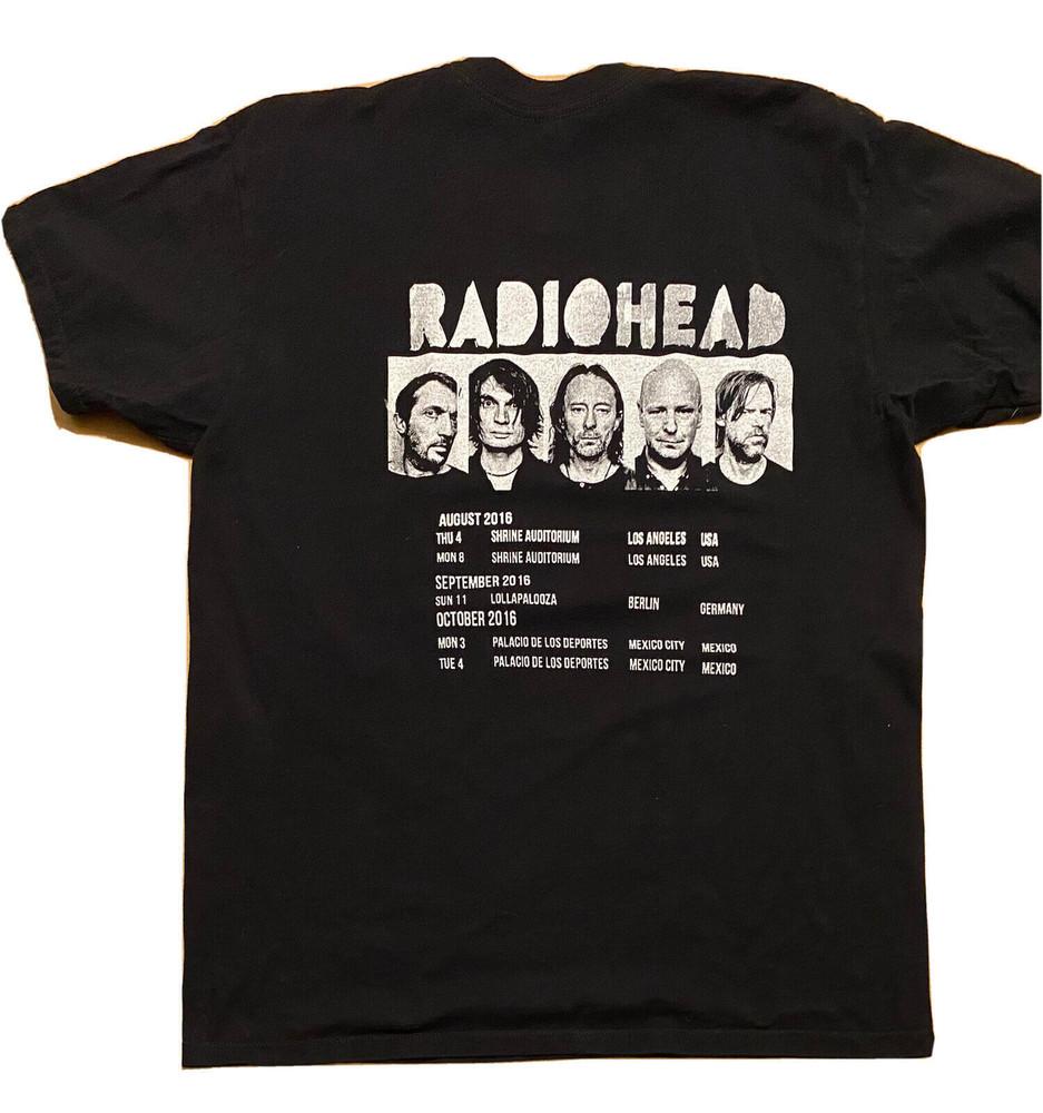 

Radiohead 2016 World Tour T-Shirt Men’s Large Devil Concert Tour Unisex T-Shirt M