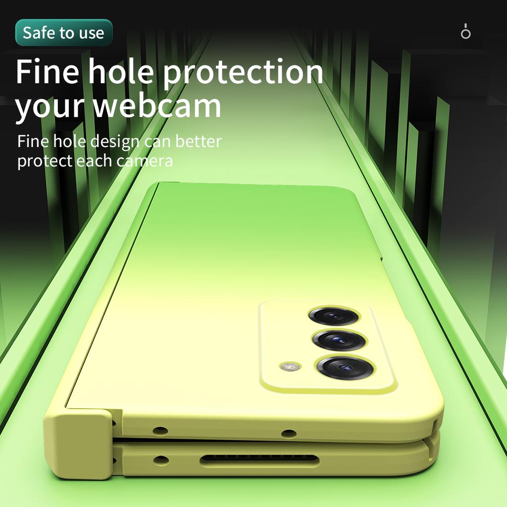 Comfortable Glass Protector Film Case For Samsung Galaxy Z Fold 2 Fold2 5g Fold3 Fold 3 Non -Fingerprint Phone Bag Funda