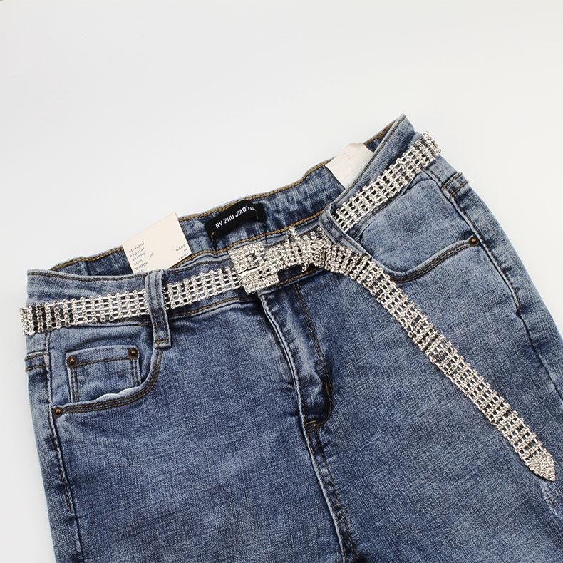 Elegant Body Metal Chain With Sparkling Crystals For Wedding And Prom Looks