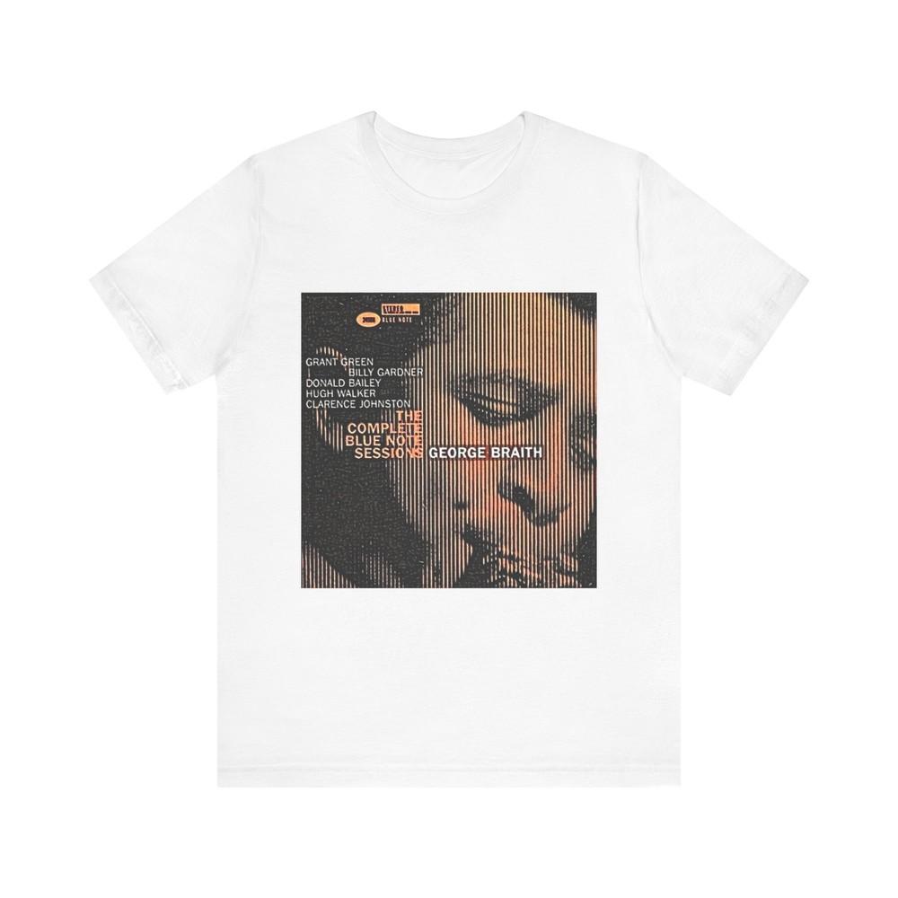 

George Braith Jazz Short Sleeve Tee Shirt Graphic Print Crewneck Unisex Gift NEW 3XL