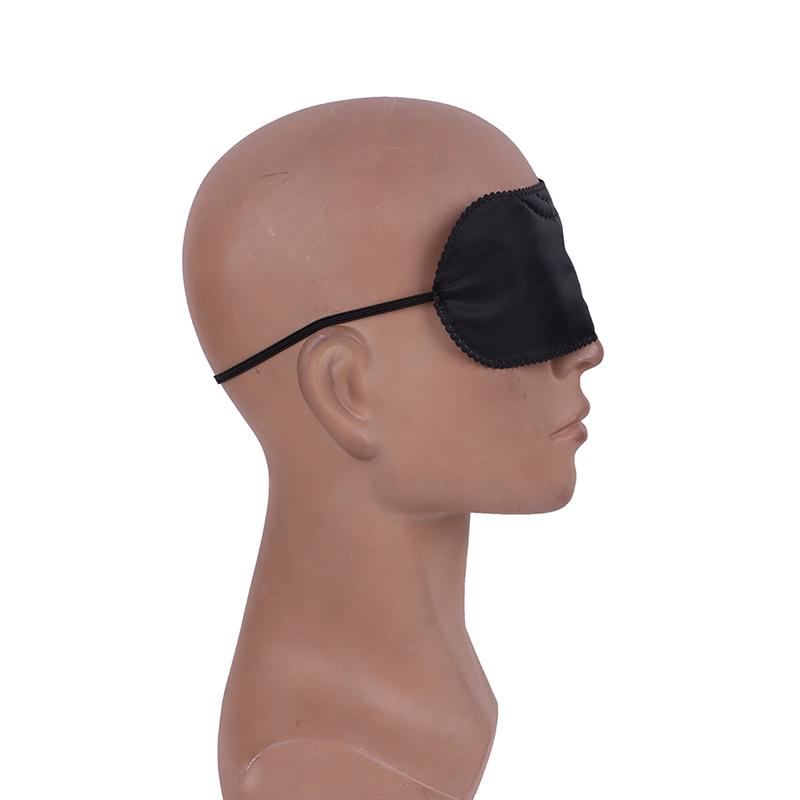 10 Teile/los Schwarz Reise Hause Schlaf Eyeshade Frauen Männer Auge Abdeckung Schatten Patch