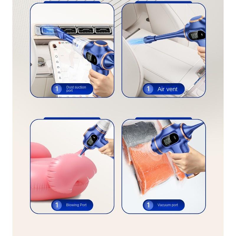 Mounted Household Blowing Suction Integrated Mini Dust Blower Wireless Vacuum Cleaner Automobile Portable Robot Vacuum Cleaner