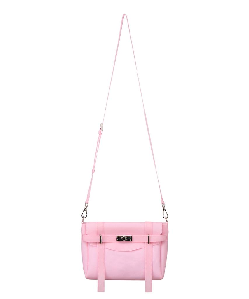 Deinet Jelly Point Cross Bag In Pink