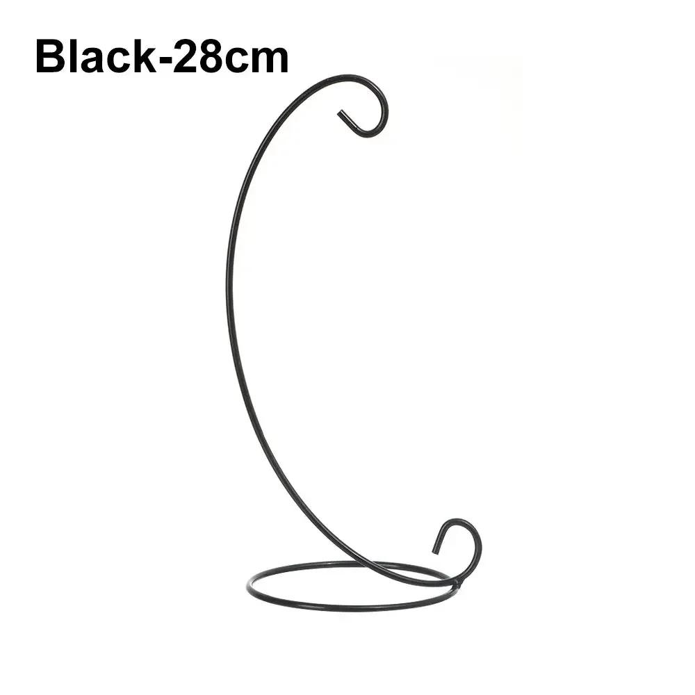 Micro Landscape Ecological Bottle Iron Hanging Retro Glass Ball Hanging Stand Candle Holder Hook Flower Rack Iron Frame