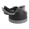One Button Water Bottle Top Replacement Cap Plastic Leakproof Lid One Click Accessories Black