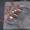 Bal Fir Wood High Sensitivity Fishing float10Mixed Bold Eye-catching Rock Fishing Long Casting Sea Fishing Float Fishing Supplie