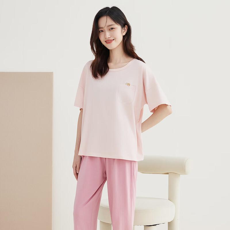 Women s Pure Cotton Short Sleeve Pajama Set 160