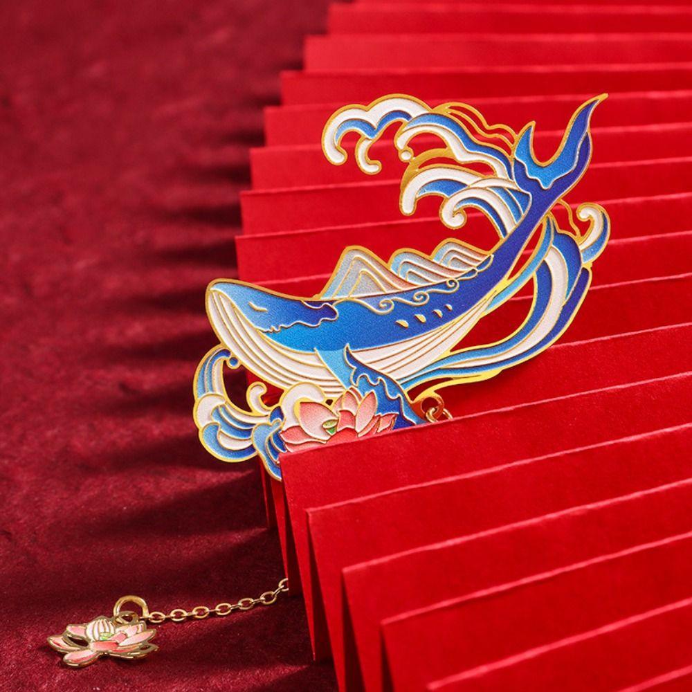 Stationery Bookmarks Metal Leather Tag Read Marks Vintage Book Clip Book