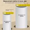 Anti Odor Sink Drain Pipe Adapter Drainage Water Pipe Joint  Washing Machine Drainage Supplies