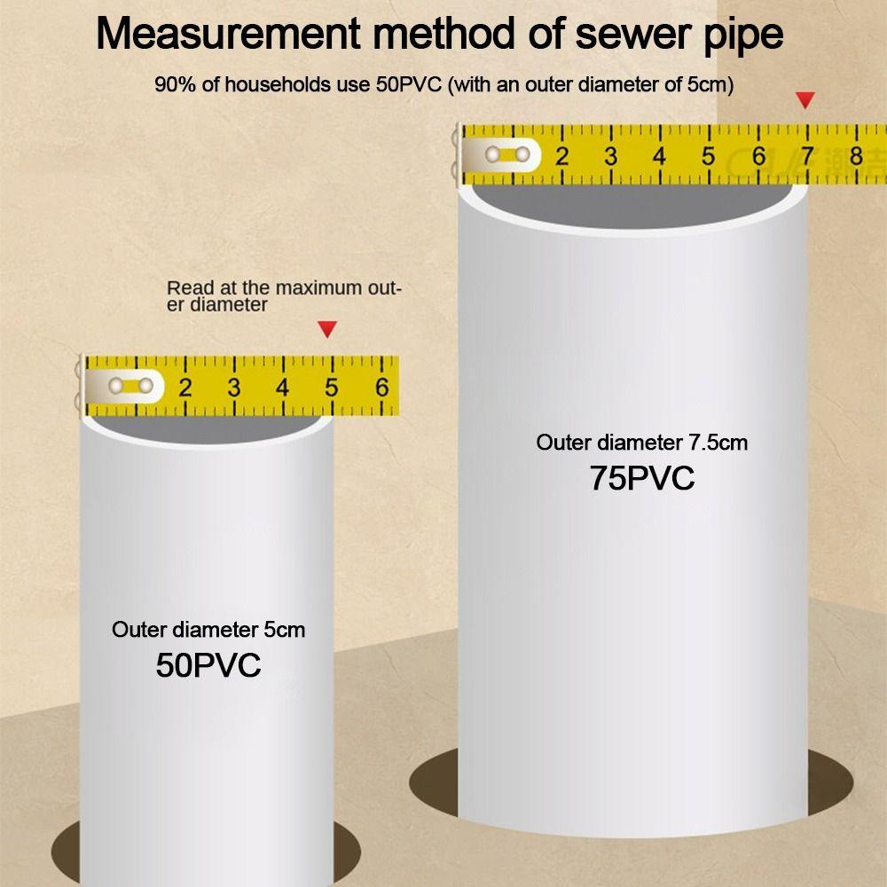 Anti Odor Sink Drain Pipe Adapter Drainage Water Pipe Joint  Washing Machine Drainage Supplies