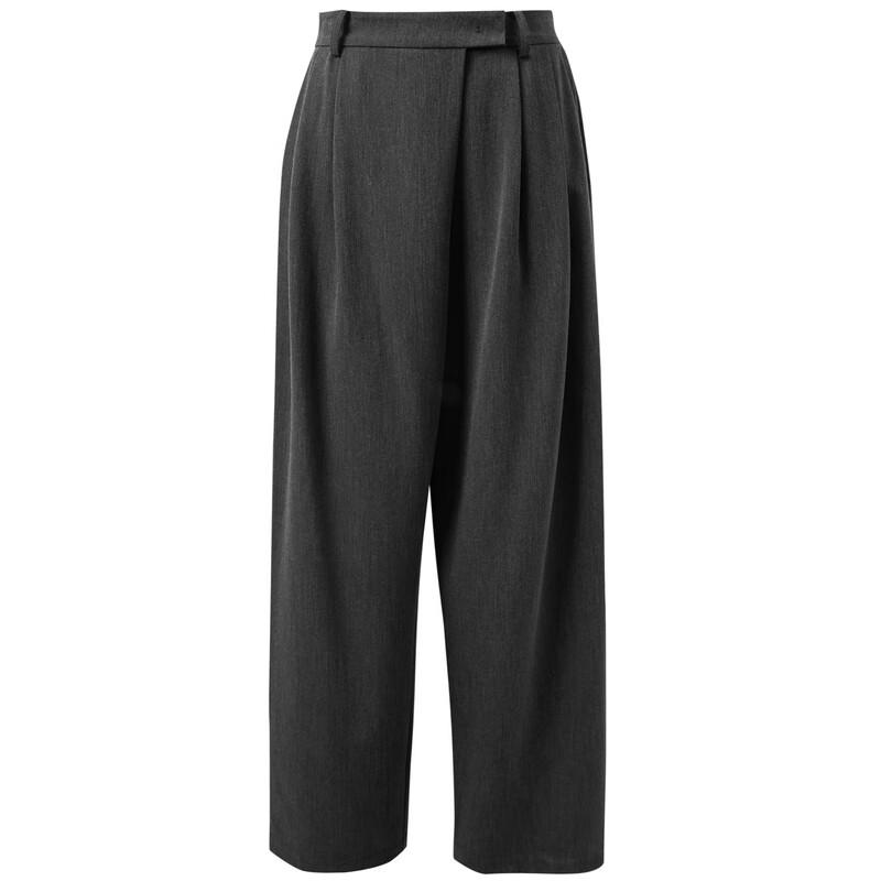 Sancai Women's 2025 Fall Stylish Loose Straight-Leg Casual Pants