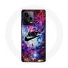 Maniacase Case for Xiaomi Redmi Note 12 Pro 5G Nike Stylish Black Logo Bright Pink Purple Blue