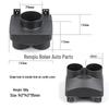 Black Plastic Air Outlet Cover for Parking Heater - Single, Double, and Four Hole Options