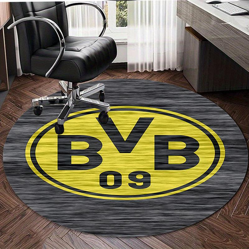 1pc B-BVB09 Print Round Carpet Chair Round Carpet Suitable for Bedroom Living Room Home Decorative Carpet