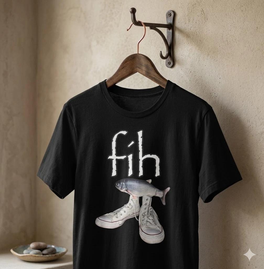 Unisex Adult Funny Graphic Fih Fish Meme Fny Misspelled Humor Graph... XXXXL