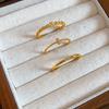 Artistic Copper Ring For Women With Round Design Vintage Style Hand Jewelry
