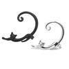 Süßes Tier für Katzenohr-Manschettenohrringe Kätzchen Clip-On Ohrstecker Wickelohrringe Schmuck für Damen und Mädchen Party-Accessoire