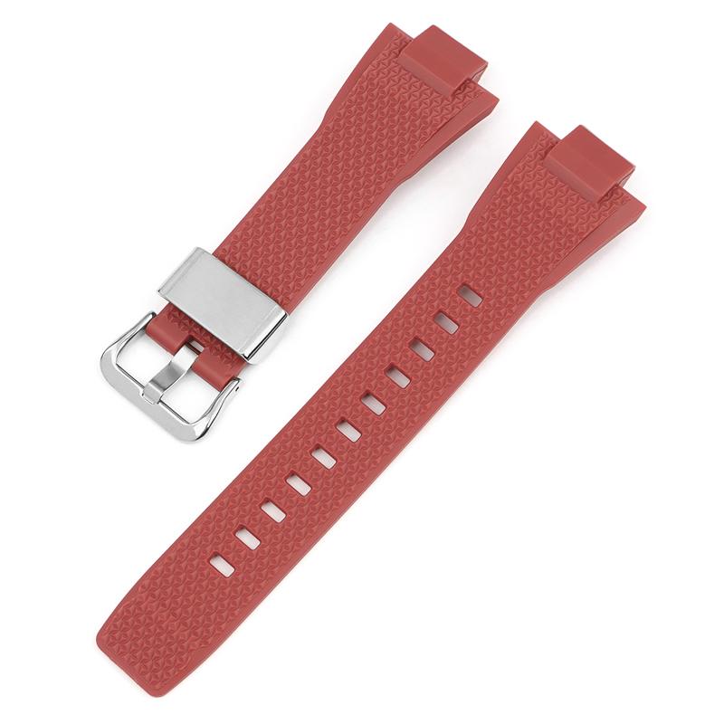 Watch Accessories For Casio G-SHOCK GST-B400 Series Resin Strap Men's Sports Waterproof Rubber Replacement Watchband Bracelet