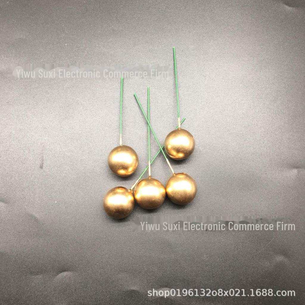 Goldene, silberne und bunte runde Ball-Kuchendekorationen - Geburtstagsfeier Cold Style Ornamente verfügbar