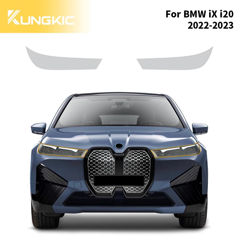 Pellicola Protettiva Vernice TPU per BMW iX50 iX40 M60 Xdrive i20 2022-2023 Adesivo Protettivo Trasparente per Fari e Specchietti Retrovisori