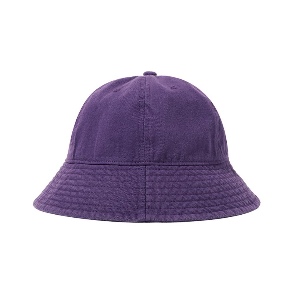 Washable Solid Color Bucket Hat Twill Fabric Casual Japanese Style Black Sun Hat For Men Women Autumn Winter Outdoor Cap