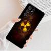 Nuclear Radiation Emblem Phone Case For Samsung Galaxy S25 S23 S30 S8 S21 S20 FE S24 S22 Note 10 20 S8 Plus lite Ultra