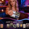 Vintage-Style Vintage Card Case Versatile Design Metal Material Metal Case Easy Snap Multi-function Card Holder