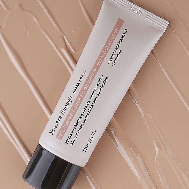 TheYEON 2X Uspokajający krem ​​BB Cover Fit - 50ml