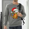 Men Sweatshirt Christmas Shirt Long Sleeve Funny Holdiay Crewneck Xmas Tops