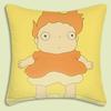 Cute Cartoon Ponyo Pillow Covers Cartoon Sofa Decorative Home Double-Sided Printing Short Plush Cute Cushion Cover