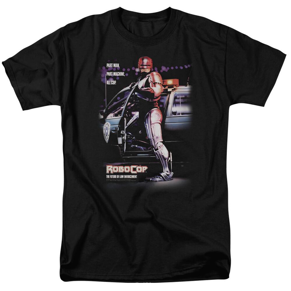 Robocop Poster T Shirt Mens Licensed Police Movie Tee Black XXL