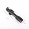 QIRUIMY SureFire M640C Type Scout Flashlight (with MLOK & 20mm Rail Mount), 800 Lumens, Airsoft Tactical Light with Remote & Push Switch, Black