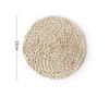 Creative Corn Fur Woven Table Mat Insulation Pot  Round Coaster Coffee Drink Tea Cup