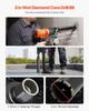 Core Drill Bit, 76 mm Diameter, 356 mm Drilling Depth, 1-1/4 in-7 Internal Thread, High-Precision Welding Technology, Wet Diamond Core Bit for
