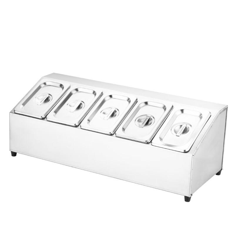 Handun 1/9 Stainless Steel Sloped Gastronorm Rack Set