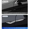 2PCS Car Side Door Blade Wing Emblem Stickers,3D Zinc Alloy Creative Fender Side Wing Emblem Badge,Sport Style Fender Decals