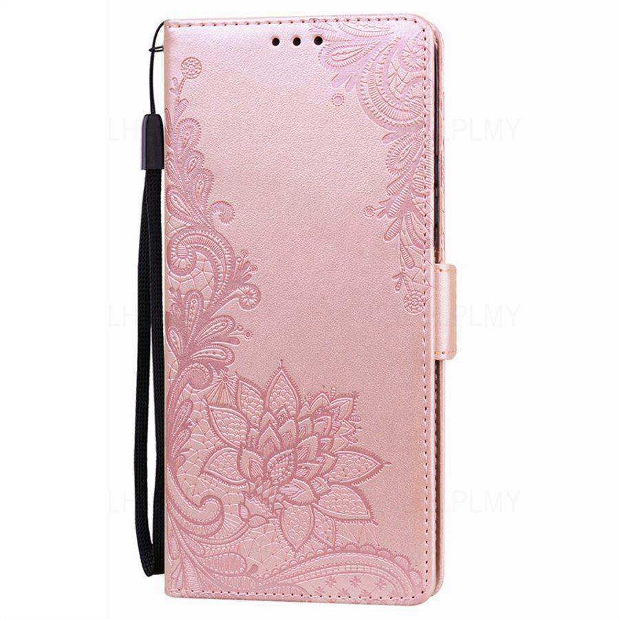 Fashion Lace Wallet Flip Leather Case For OPPO Reno 15F A53 A53S  Vivo V60 Lite 5G Realme C85 15 16 Pro Plus 15T Cover Reno15 F